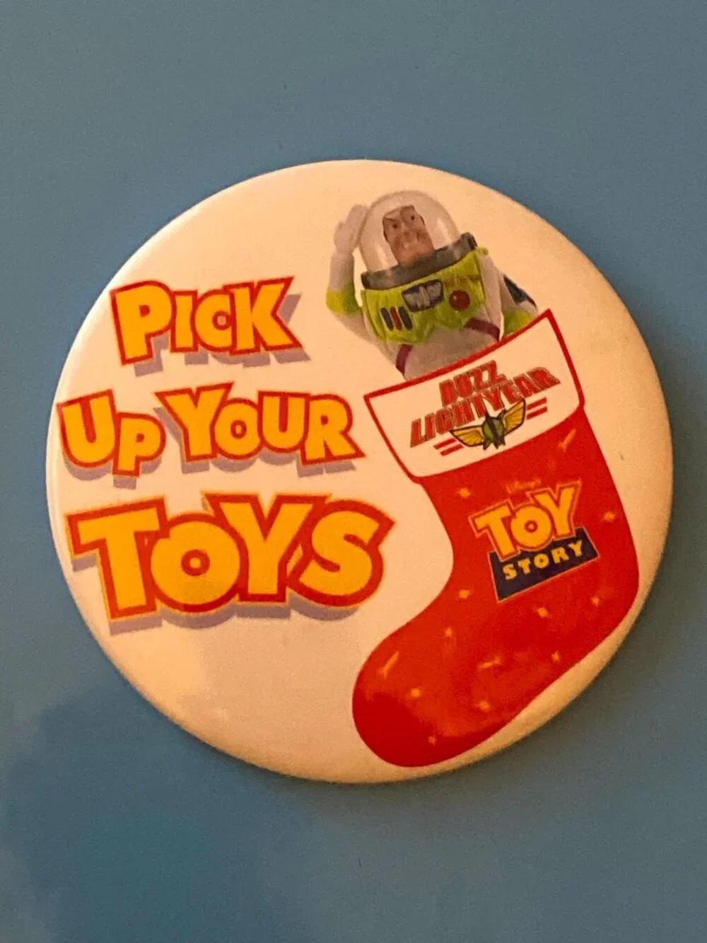 Disney Pixar TOY STORY PICK UP YOUR TOYS Buzz Lightyear 3.5